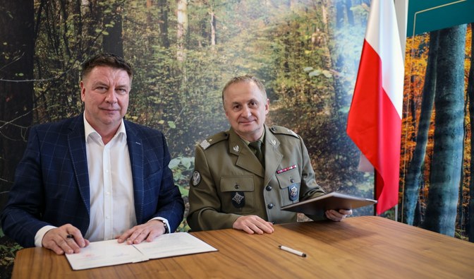 Współpraca między Lasami Państwowymi a Ministerstwem Obrony Narodowej
