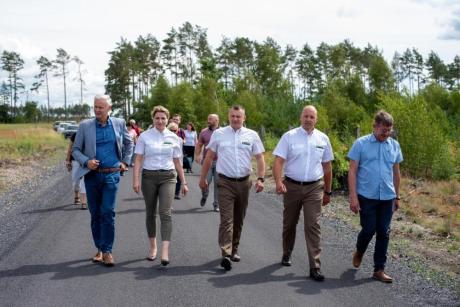 Przebudowa dojazdu pożarowego nr 23 Wędoły – Okręglik Krzyż